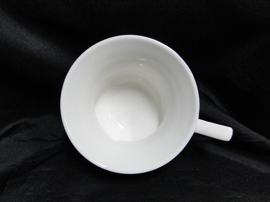 Grace's Teaware Colored Band: Red Cup & Saucer Set (s), 2 1/4" Tall