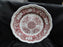 Spode Archive Collection Cranberry: Dinner Plate, Trophies, Regency, 11"