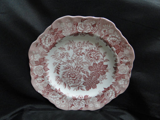 Spode Archive Collection Cranberry: Luncheon Plate, Jasmine, 9 1/8"