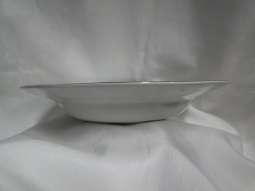 Keeling Croxton, Flow Blue, Antique: Rim Soup Bowl (s), 9 1/2", Crazing