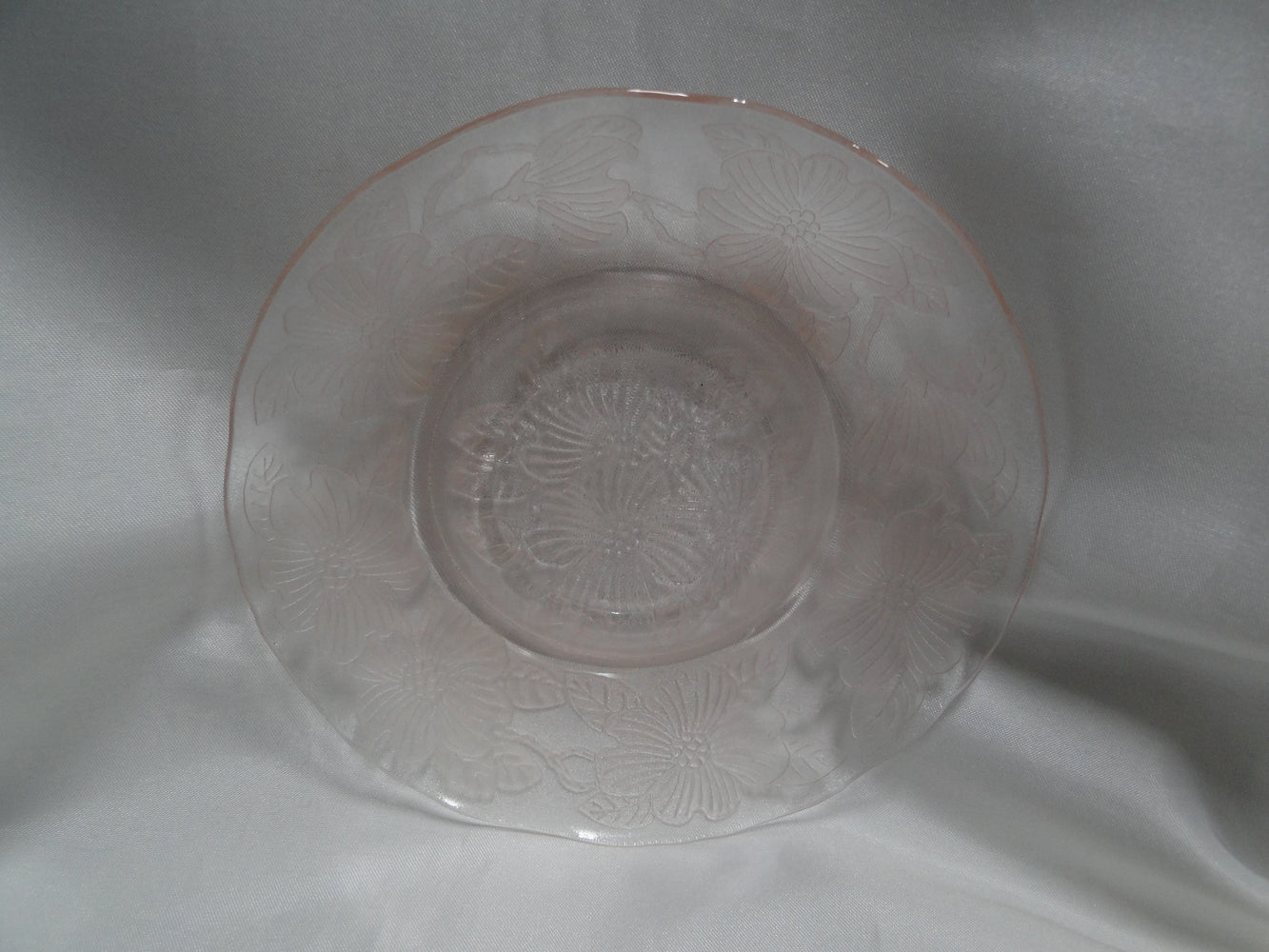 Macbeth Evans Dogwood Pink, Flowers: 5 3/4" Saucer (s) Only, No Cup