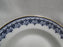 Keeling Croxton, Flow Blue, Antique: Rim Soup Bowl (s), 9 1/2", As Is
