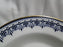 Keeling Croxton, Flow Blue, Antique: Rim Soup Bowl (s), 9 1/2", As Is