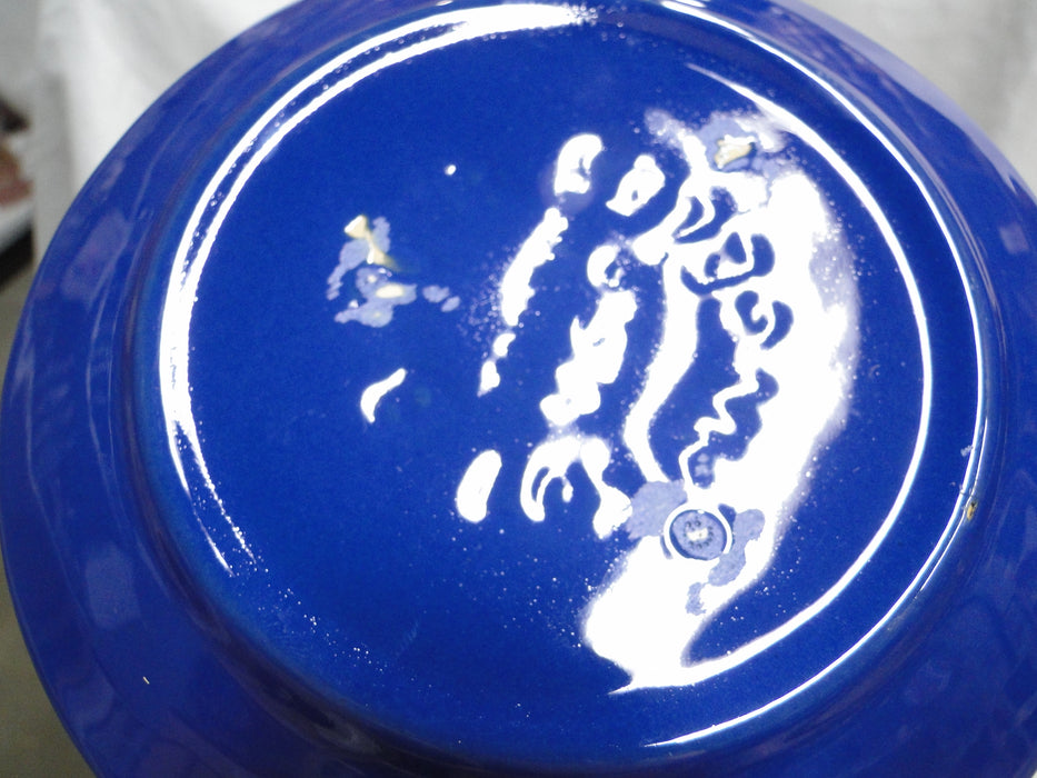Bauer Ring Cobalt Blue (Old): Cup & Saucer Set, 2 1/2" Tall, Round Handle