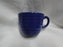 Bauer Ring Cobalt Blue (Old): Cup & Saucer Set, 2 1/2" Tall, Round Handle