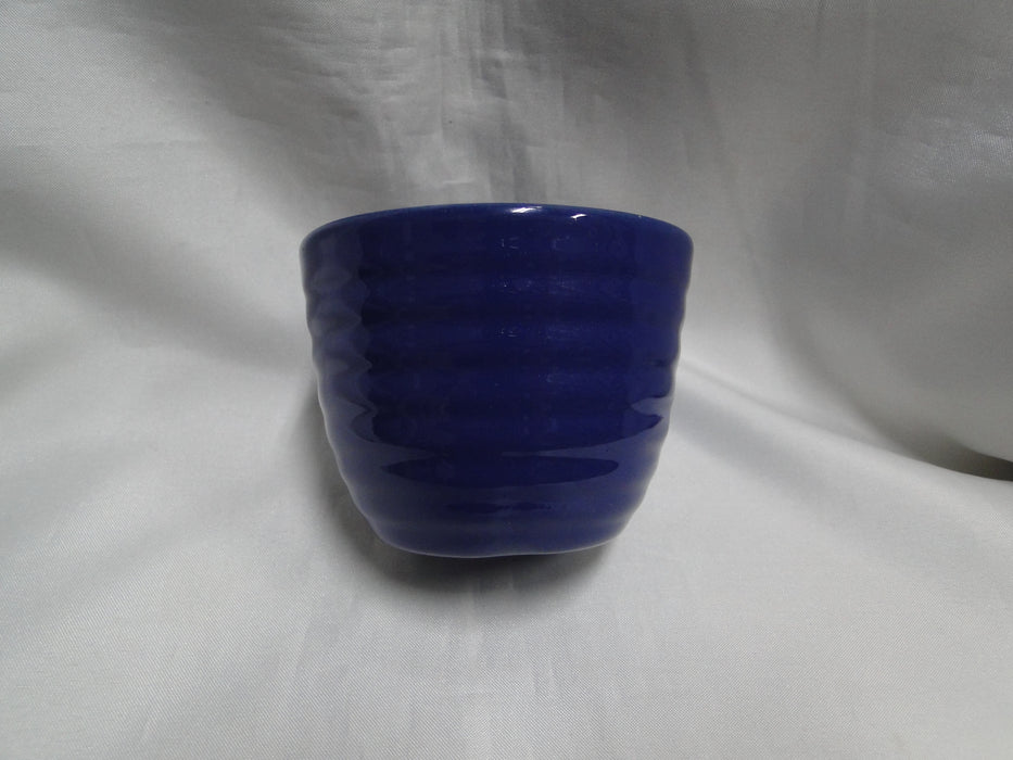 Bauer Ring Cobalt Blue (Old): Cup & Saucer Set, 2 1/2" Tall, Round Handle