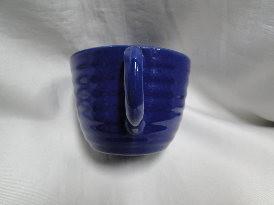 Bauer Ring Cobalt Blue (Old): Cup & Saucer Set, 2 1/2" Tall, Round Handle