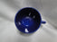 Bauer Ring Cobalt Blue (Old): Cup & Saucer Set, 2 1/2" Tall, Round Handle