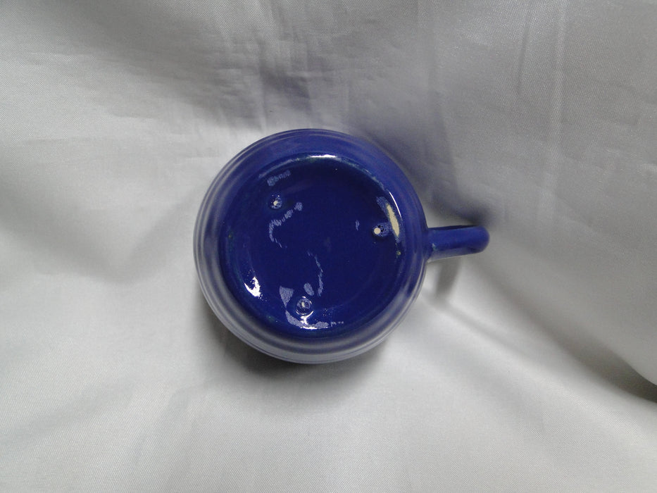Bauer Ring Cobalt Blue (Old): Cup & Saucer Set, 2 1/2" Tall, Round Handle