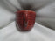 Bauer Ring Burgundy (Old): Cup & Saucer Set, 2 1/2" Tall, Round Handle