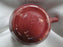 Bauer Ring Burgundy (Old): Cup & Saucer Set, 2 1/2" Tall, Round Handle
