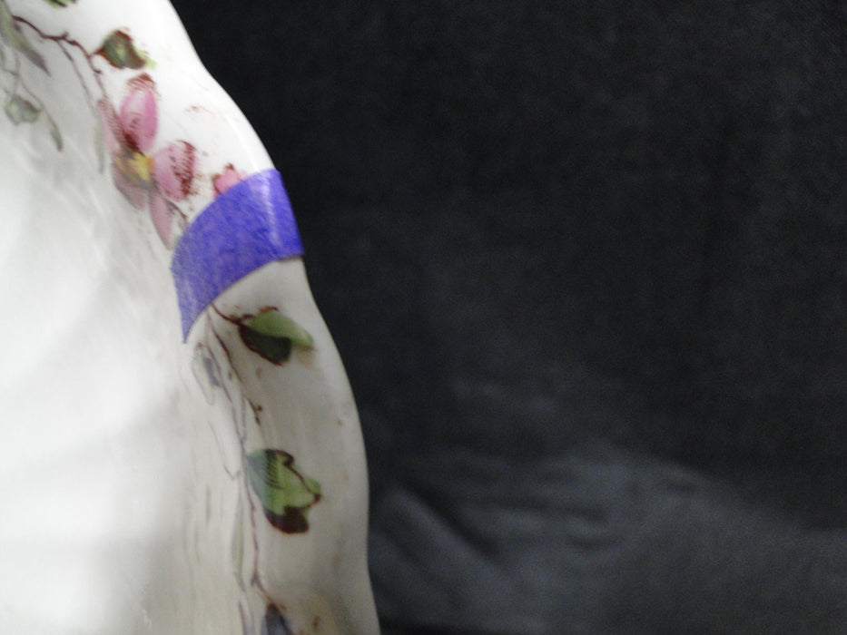 Spode Wicker Dale, Floral on Chelsea Wicker: Cereal Bowl, 6 1/4", As Is