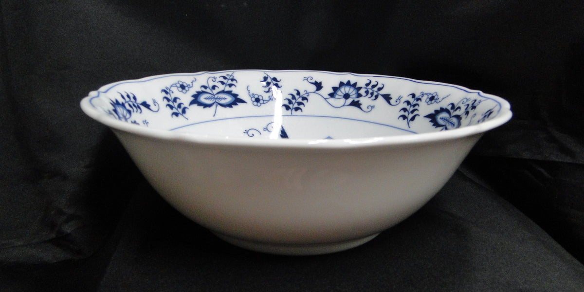 Blue Danube, Blue Onion: Round Serving / Salad Bowl, 10