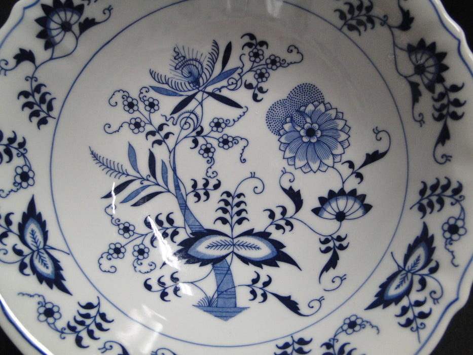 Blue Danube, Blue Onion: Round Serving Bowl, 10" x 3 3/8" Tall