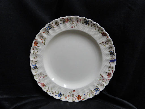 Spode Wicker Dale, Floral on Chelsea Wicker: Dinner Plate (s), 10 1/2", Nicks