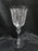 Tiffin June Night, 17392, Clear, Etched: Water or Wine Goblet (s), 7 7/8" Tall