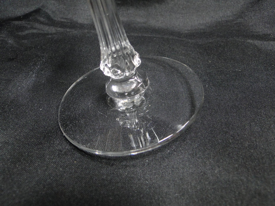 Tiffin June Night, 17392, Clear, Etched: Water or Wine Goblet (s), 7 7/8" Tall