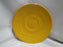 Bauer Ring Yellow (Old): Cup & Saucer Set, 2 1/2" Tall, Round Handle