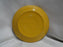 Bauer Ring Yellow (Old): Cup & Saucer Set, 2 1/2" Tall, Round Handle