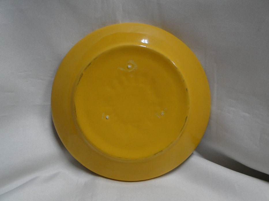 Bauer Ring Yellow (Old): Cup & Saucer Set, 2 1/2" Tall, Round Handle