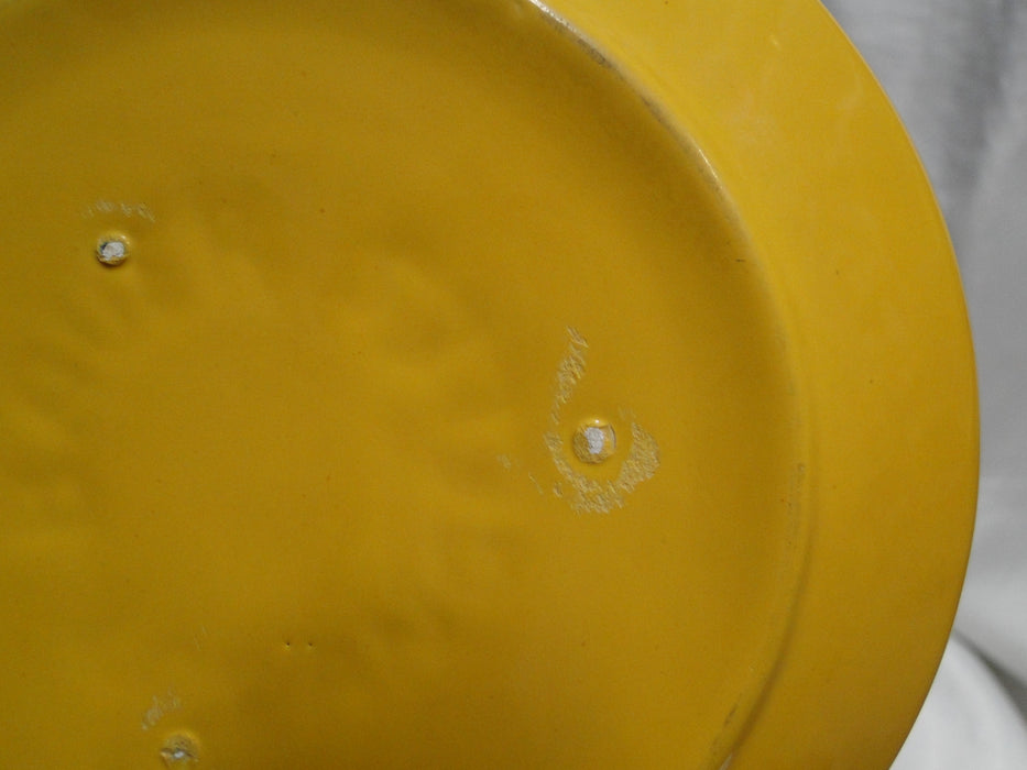 Bauer Ring Yellow (Old): Cup & Saucer Set, 2 1/2" Tall, Round Handle