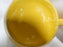 Bauer Ring Yellow (Old): Cup & Saucer Set, 2 1/2" Tall, Round Handle