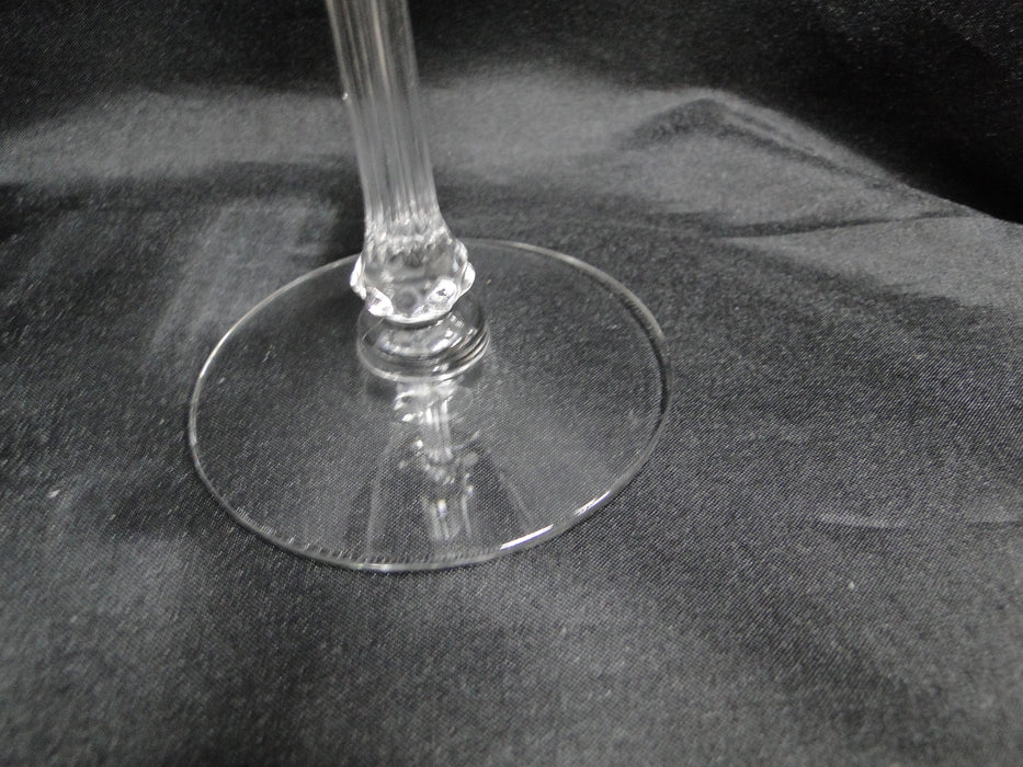 Tiffin June Night, 17392, Clear, Etched: Champagne / Sherbet (s), 6" Tall