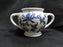 Blue Danube, Blue Onion: Sugar Bowl, 3 1/2" Tall, No Lid