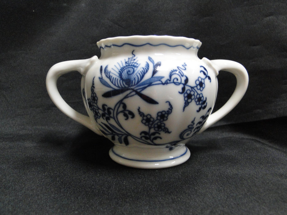 Blue Danube, Blue Onion: Sugar Bowl, 3 1/2" Tall, No Lid