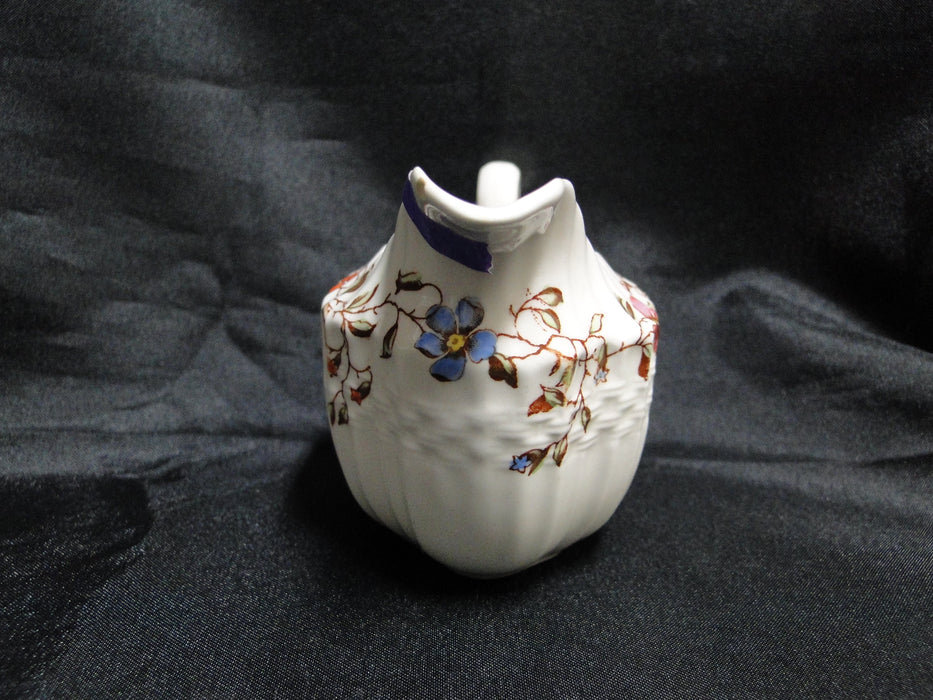 Spode Wicker Dale, Floral on Chelsea Wicker: Mini Creamer, As Is, 2 5/8" Tall