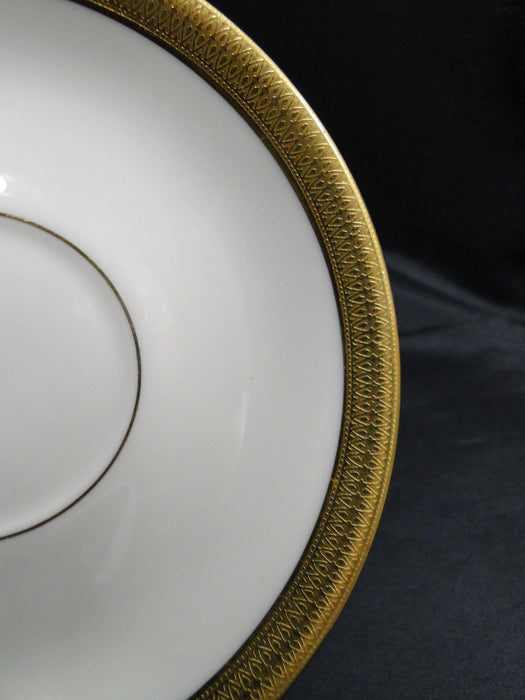 Lenox Lowell P67, Gold Encrusted Band: Cup & Saucer Set, 2 1/8" Tall