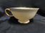 Lenox Lowell P67, Gold Encrusted Band: Cup & Saucer Set, 2 1/8" Tall