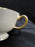 Lenox Lowell P67, Gold Encrusted Band: Cup & Saucer Set, 2 1/8" Tall