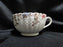 Spode Wicker Dale, Floral on Chelsea Wicker: 2" Cup Only, No Saucer, Crazing