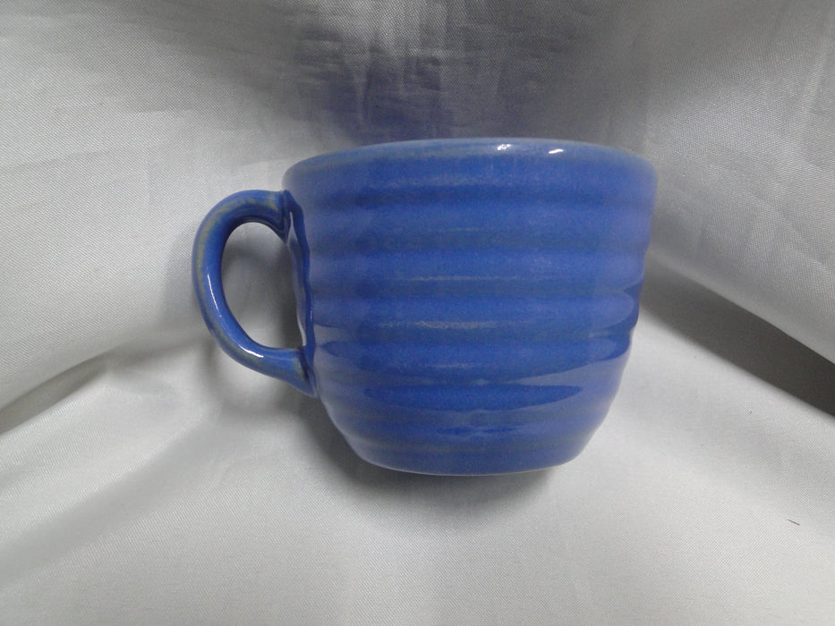 Bauer Ring Delph Blue (Old): Cup & Saucer Set, 2 1/2" Tall, Round Handle