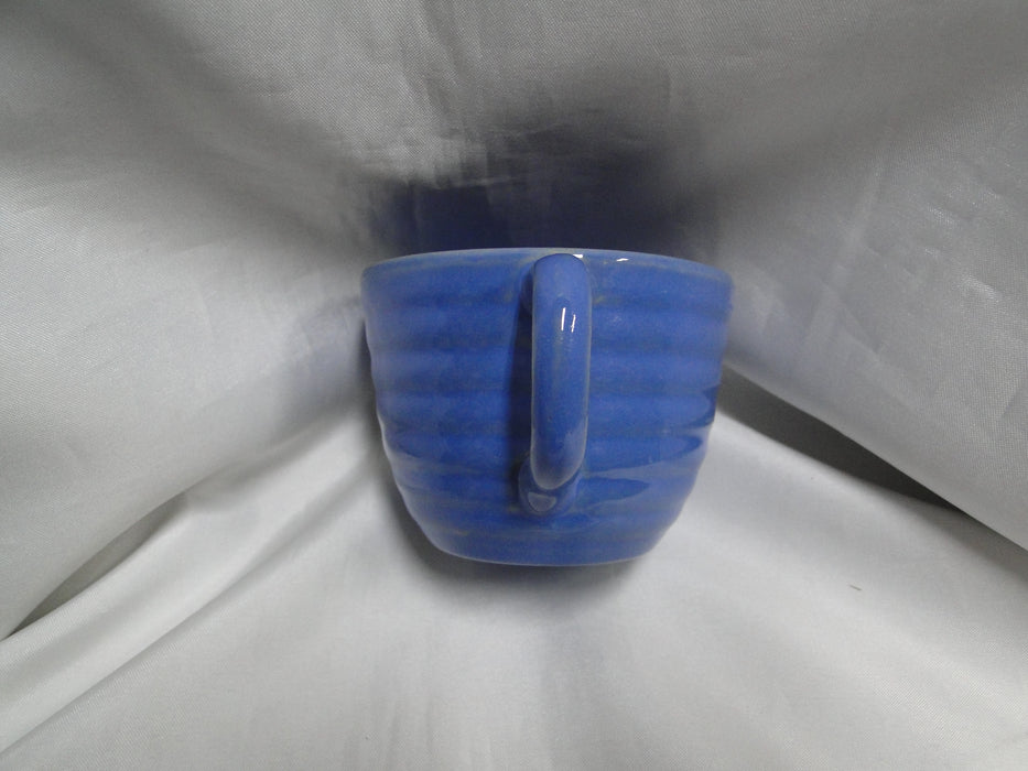 Bauer Ring Delph Blue (Old): Cup & Saucer Set, 2 1/2" Tall, Round Handle