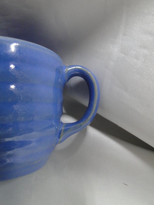 Bauer Ring Delph Blue (Old): Cup & Saucer Set, 2 1/2" Tall, Round Handle
