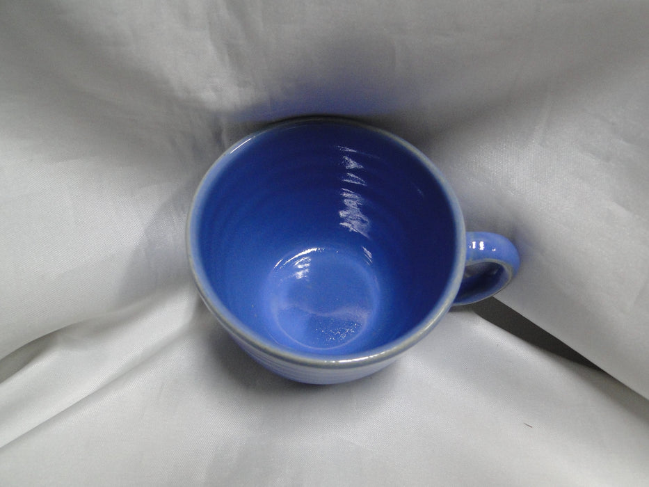 Bauer Ring Delph Blue (Old): Cup & Saucer Set, 2 1/2" Tall, Round Handle