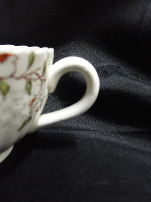 Spode Wicker Dale, Floral on Chelsea Wicker: 2" Cup Only, No Saucer, As Is