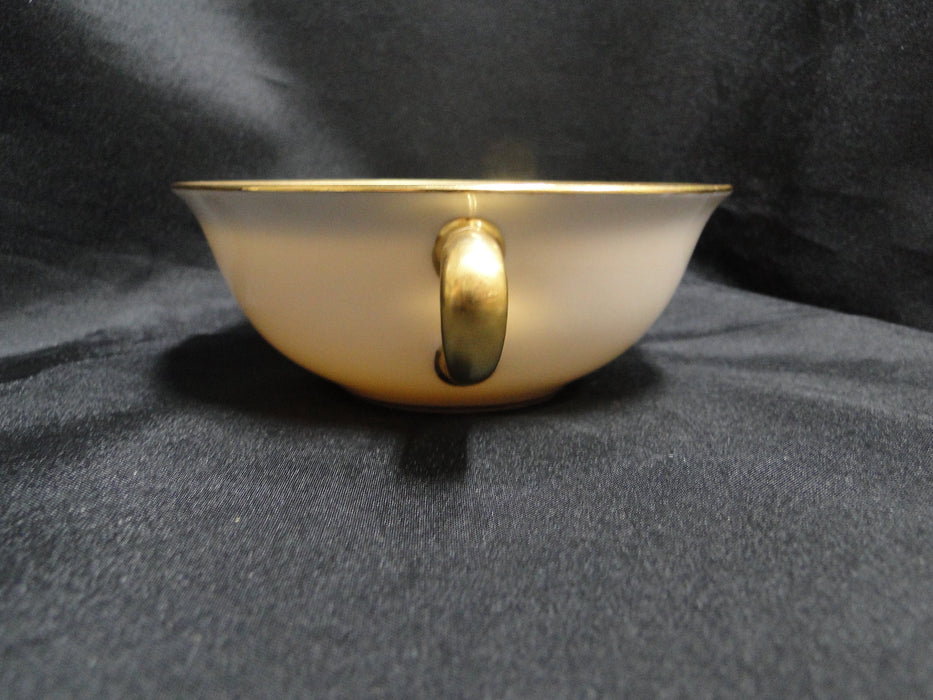Lenox Lowell P67, Gold Encrusted Band: Cream Soup Bowl Only, No Saucer