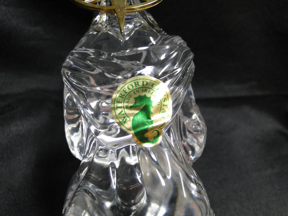 Waterford Crystal Millennium Nativity: Mary Figurine, 5 1/8" Tall
