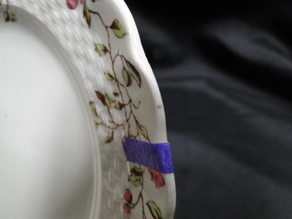 Spode Wicker Dale, Floral on Chelsea Wicker: Bread Plate, 6 1/2", Nick