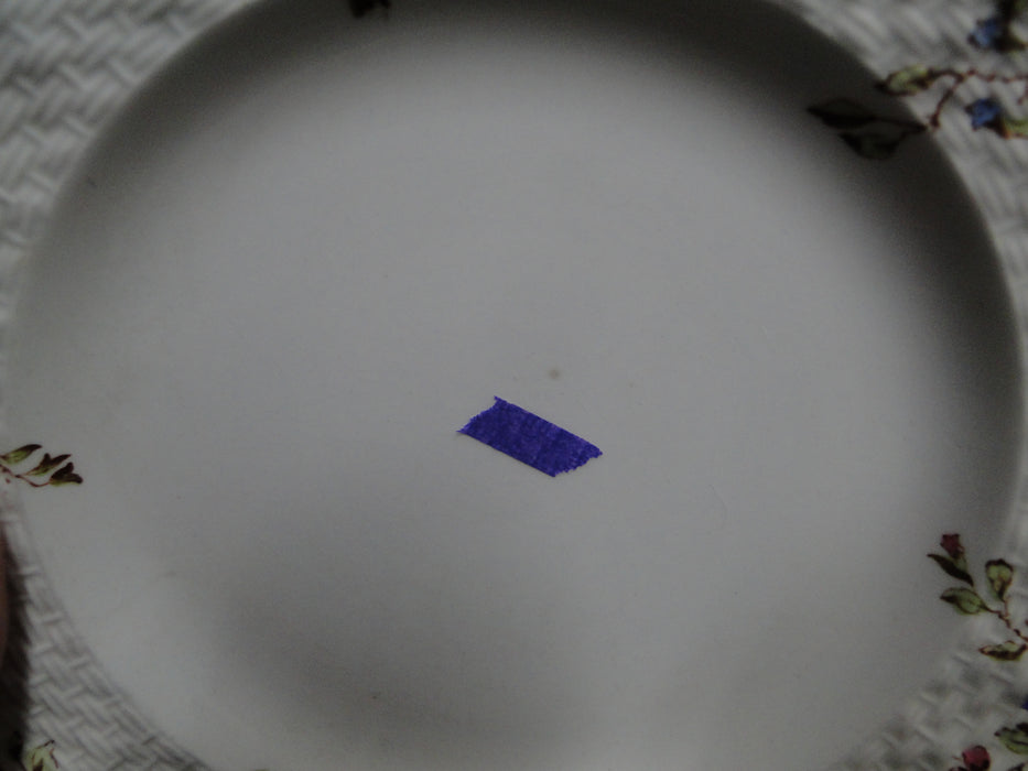 Spode Wicker Dale, Floral on Chelsea Wicker: Bread Plate, 6 1/2", Nick