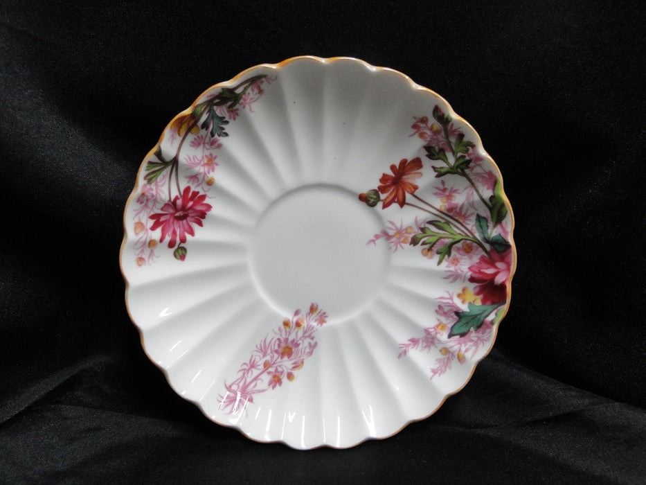 Spode Chelsea Garden, Multicolored Florals: Cup & Saucer Set (s), 2 1/8"