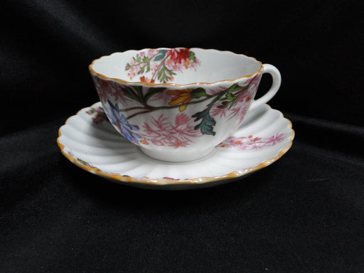 Spode Chelsea Garden, Multicolored Florals: Cup & Saucer Set (s), 2 1/8"