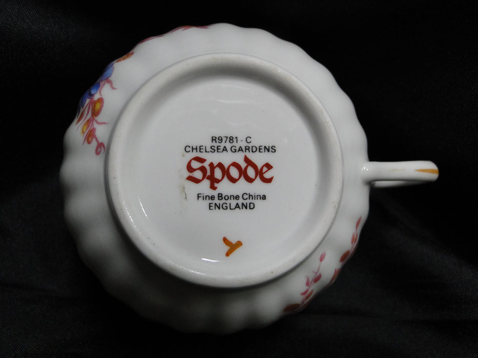 Spode Chelsea Garden, Multicolored Florals: Cup & Saucer Set (s), 2 1/8"