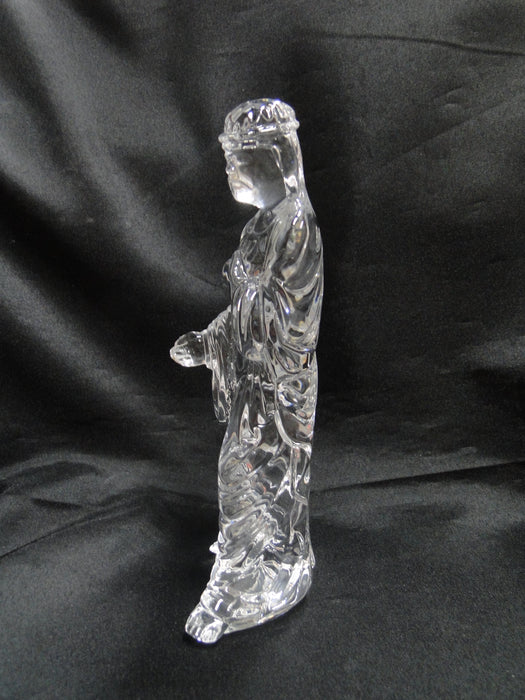 Waterford Crystal Millennium Nativity: Joseph, Missing Staff, 7 1/4" Tall