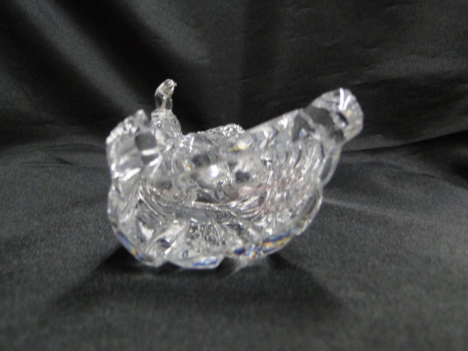 Waterford Crystal Millennium Nativity: Joseph, Missing Staff, 7 1/4" Tall