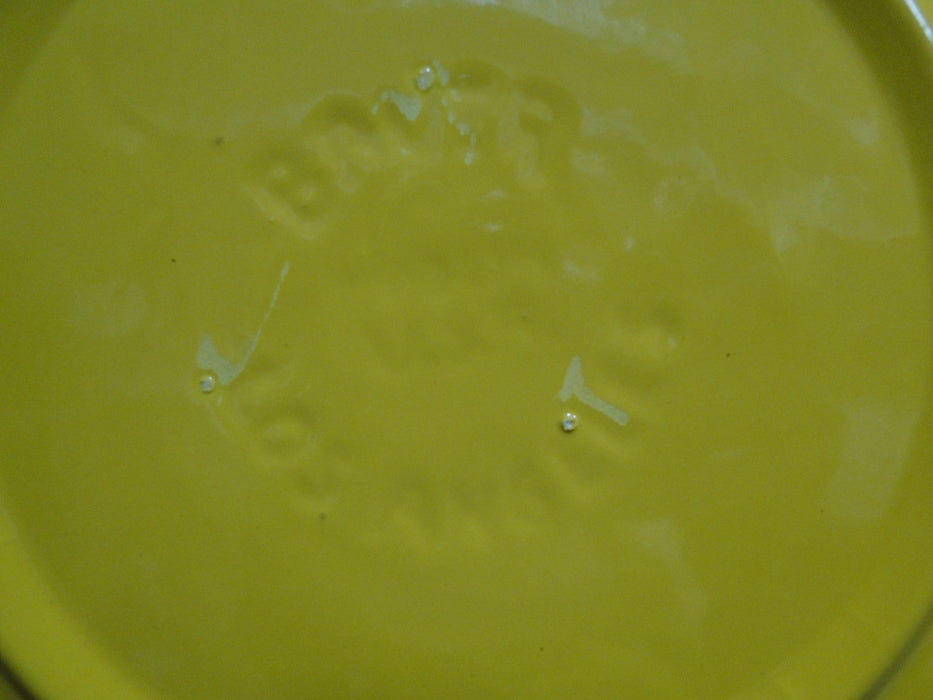Bauer Ring Yellow (Old): Luncheon Plate, 9 3/8"
