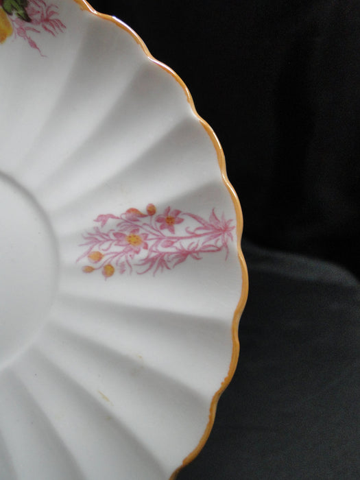 Spode Chelsea Garden, Multicolored Florals: Cup & Saucer Set, 2 1/8", As Is